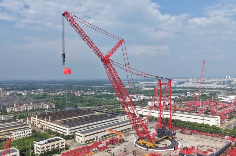 25万吨米环轨起重机在三一重工下线 国产核电吊装装备实现突破